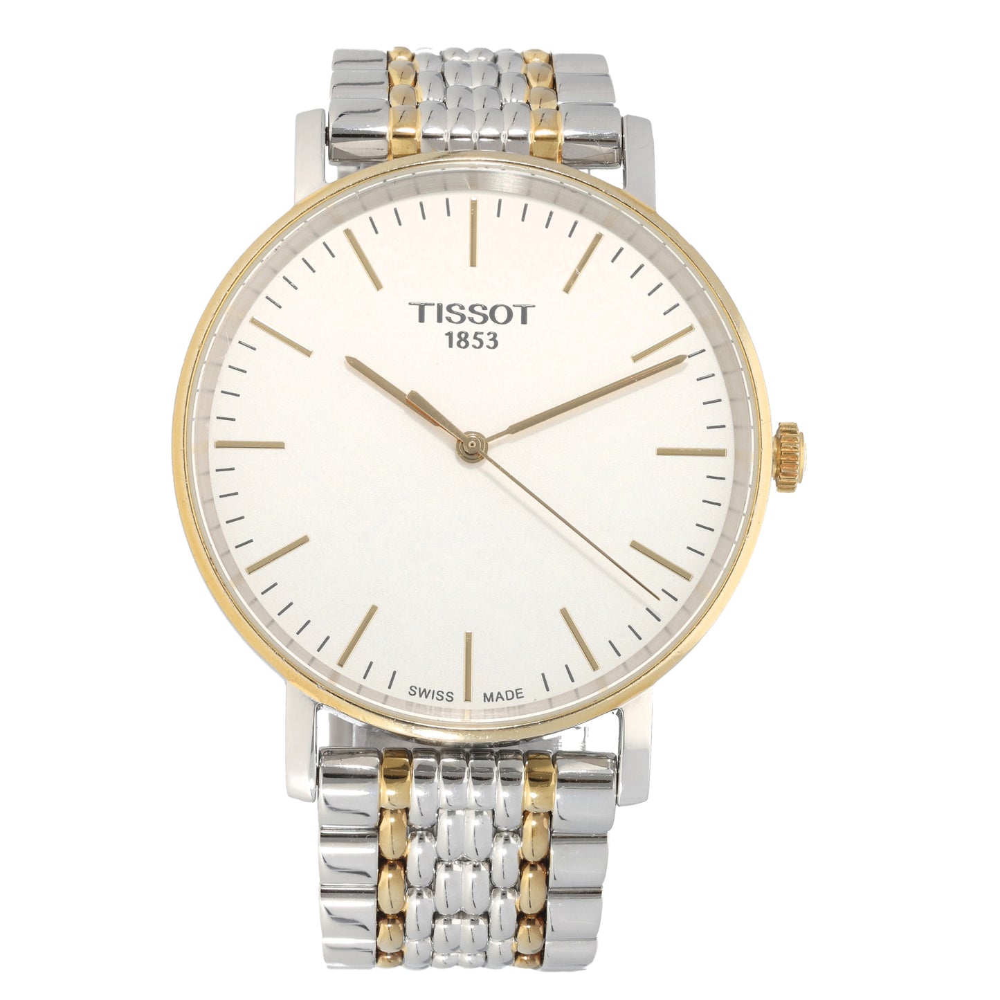 Tissot Everytime T109410 A 38mm Bi-Colour Watch