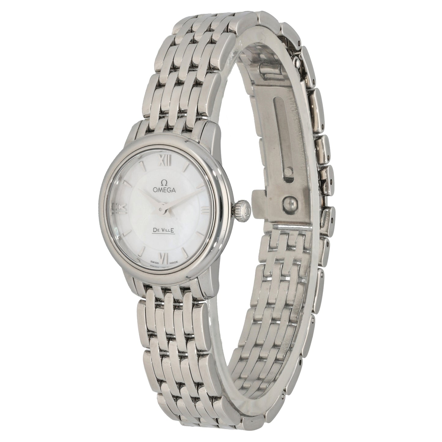 Omega De Ville Prestige 424.10.24.60.05.001 24.4mm Stainless Steel Watch