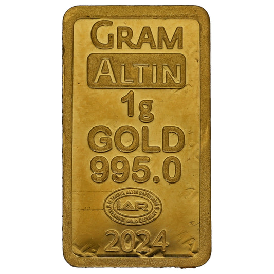 22ct 1g Gold Bar