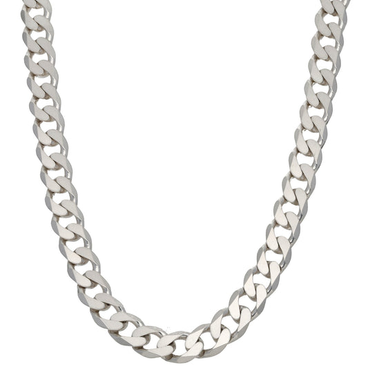 Sterling Silver Curb Chain 22"