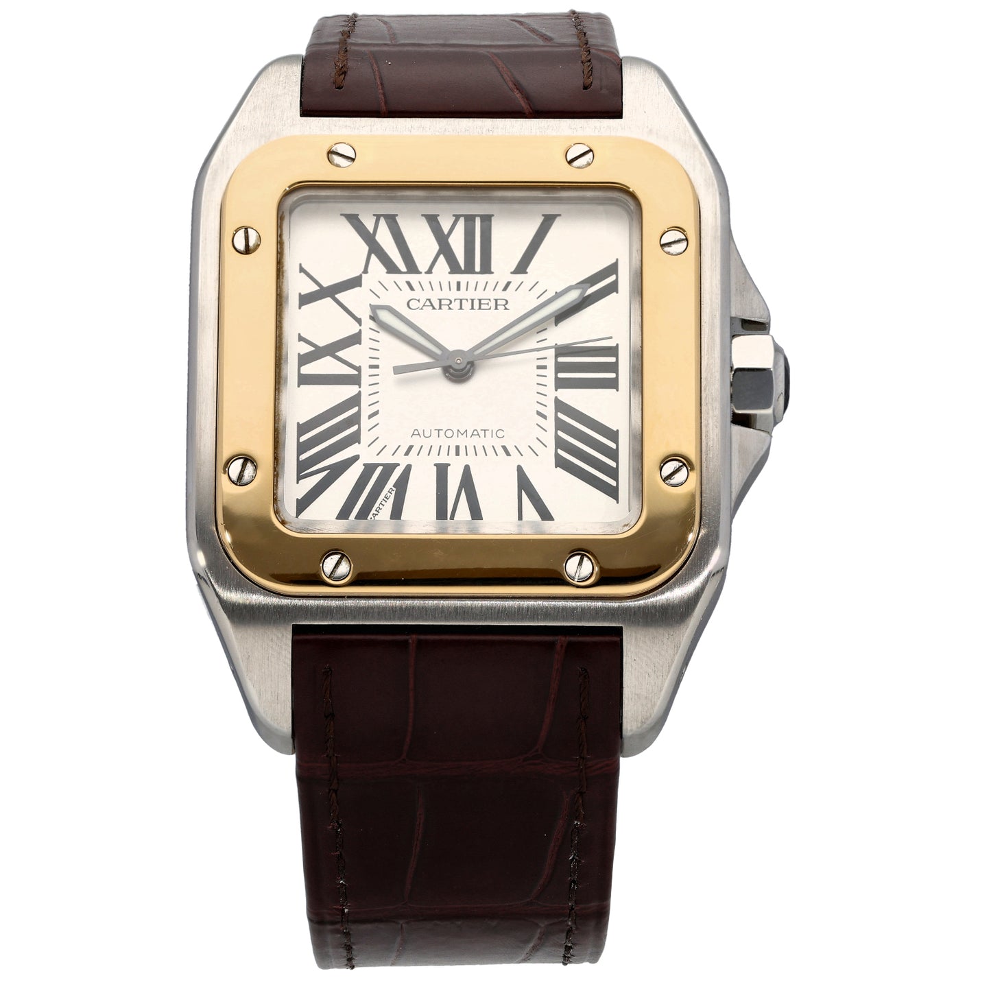Cartier Santos 100 W20072X7 38mm Bi-Colour Watch
