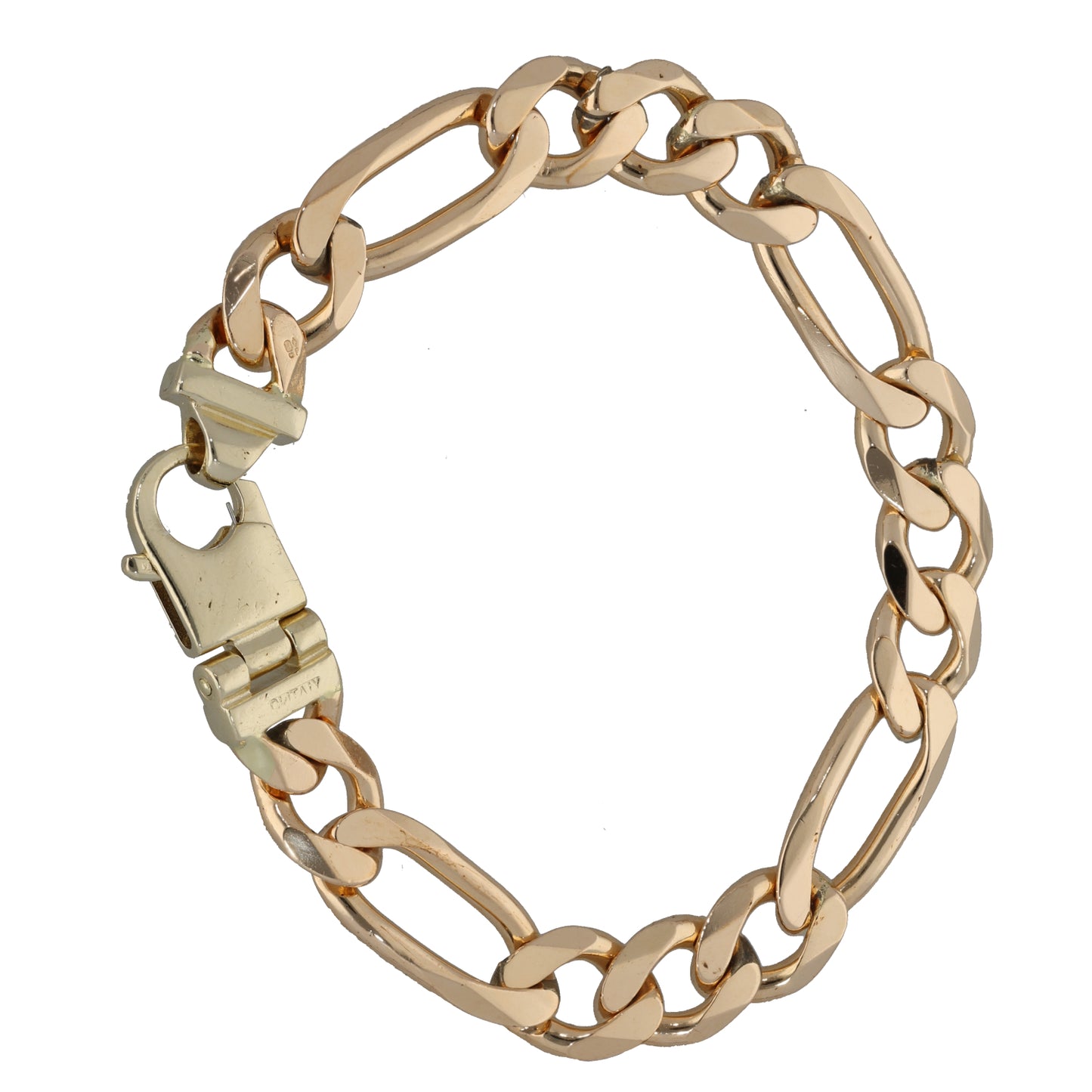 9ct Gold Figaro Bracelet