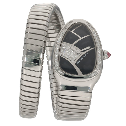 Bvlgari Serpenti SP35S 35mm Stainless Steel Watch