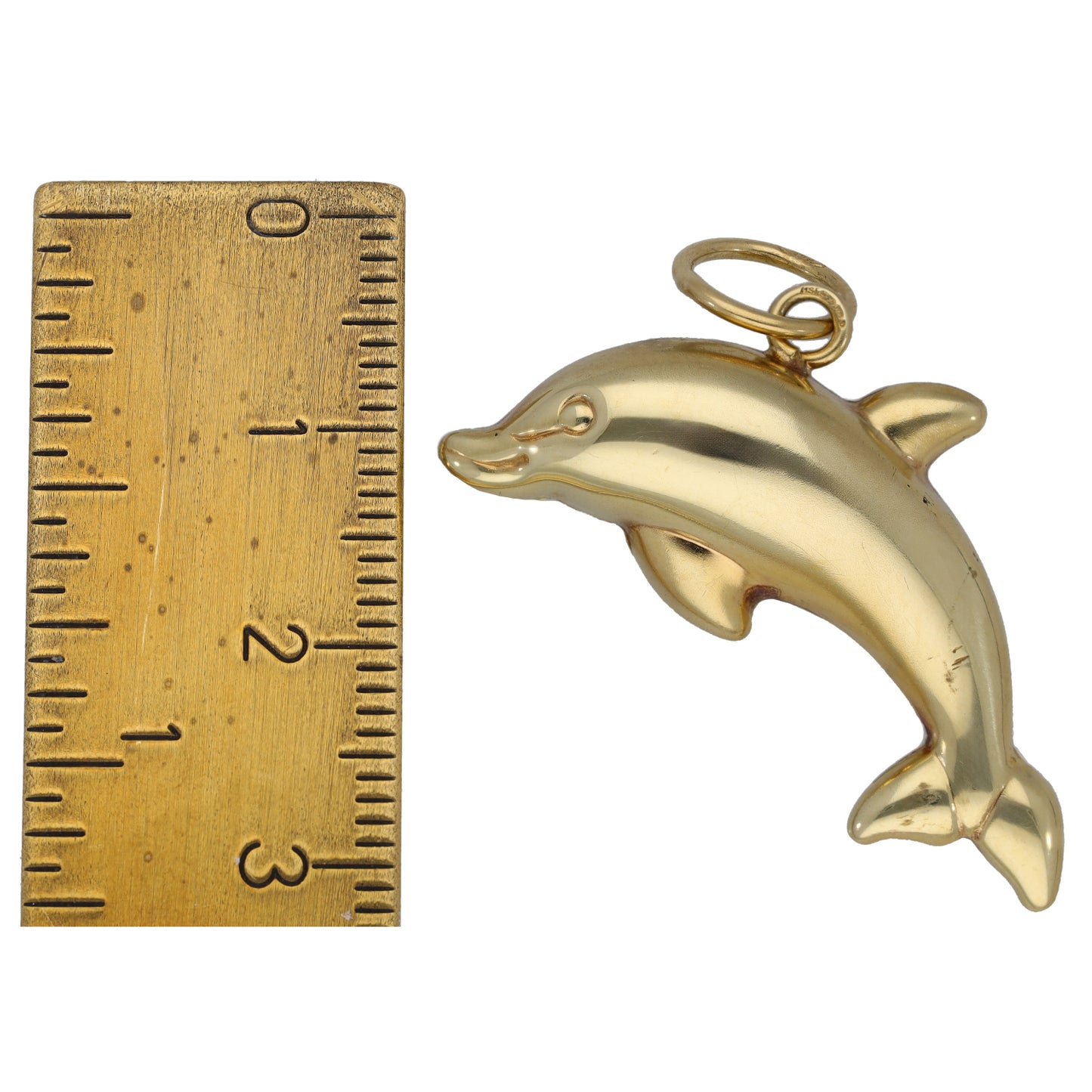 9ct Gold Dolphin Pendant