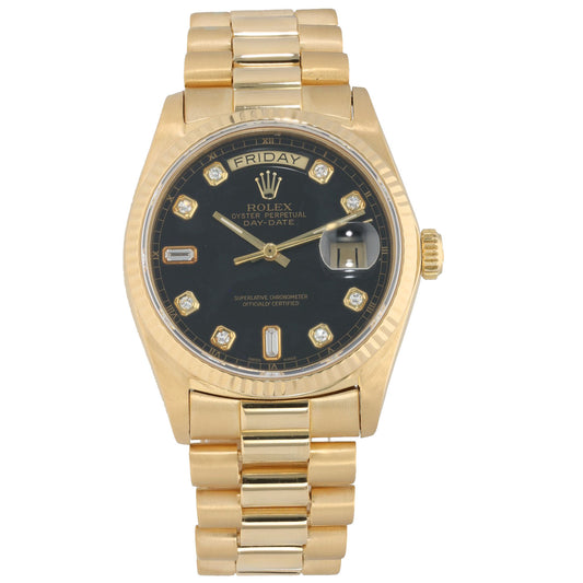 Rolex Day-Date 18038 36mm Gold Watch