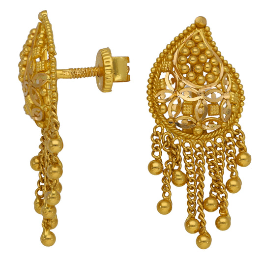 22ct Gold Dress/Cocktail Earrings