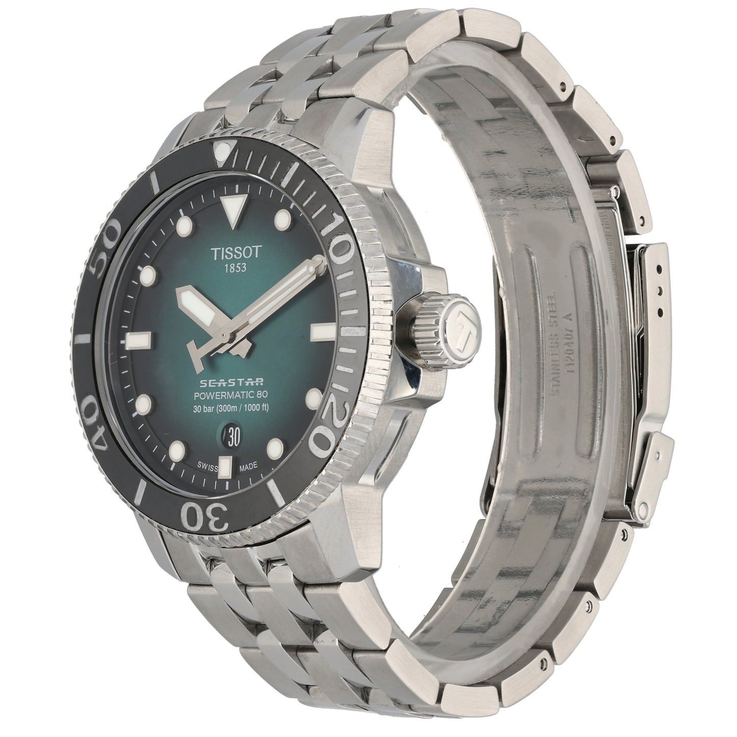 Tissot Seastar T120407A 43mm Stainless Steel Watch