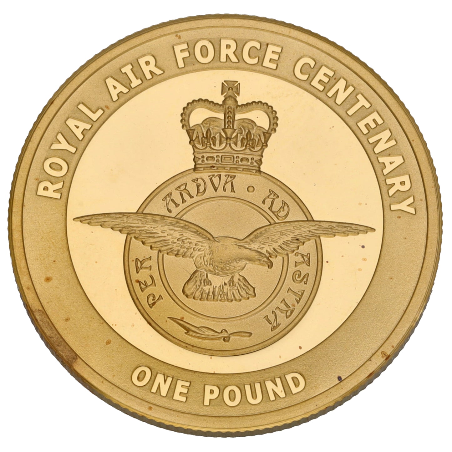 22ct Gold 100 Years Of The Royal Air Force One Pound 2018