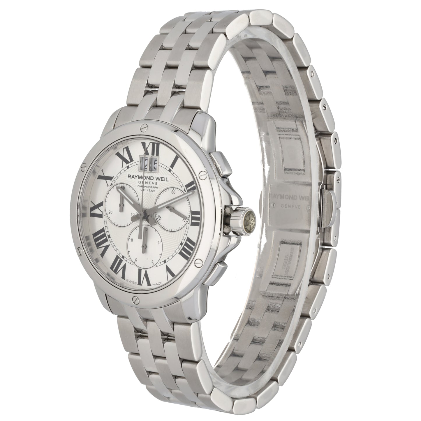 Raymond Weil Tango 4891 40mm Stainless Steel Watch