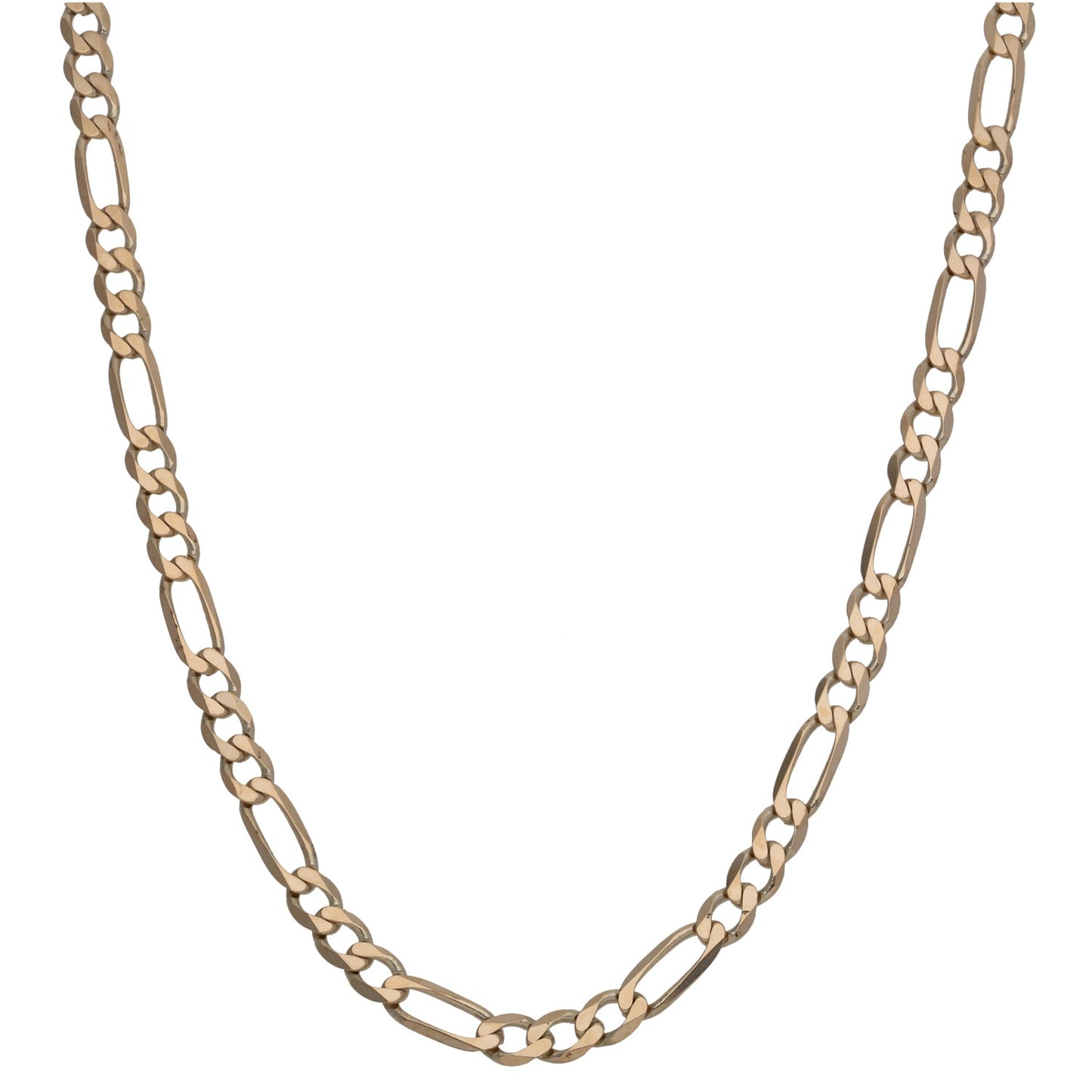 9ct Gold Figaro Chain 24"