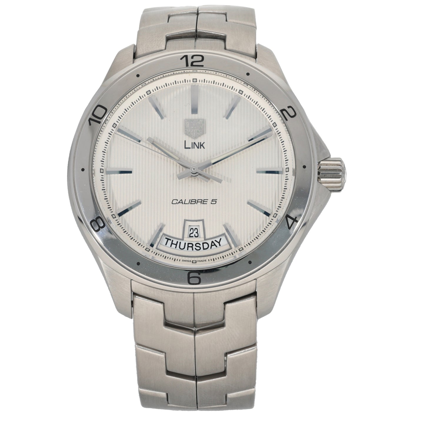 Tag Heuer Link WAT2011 40mm Stainless Steel Watch