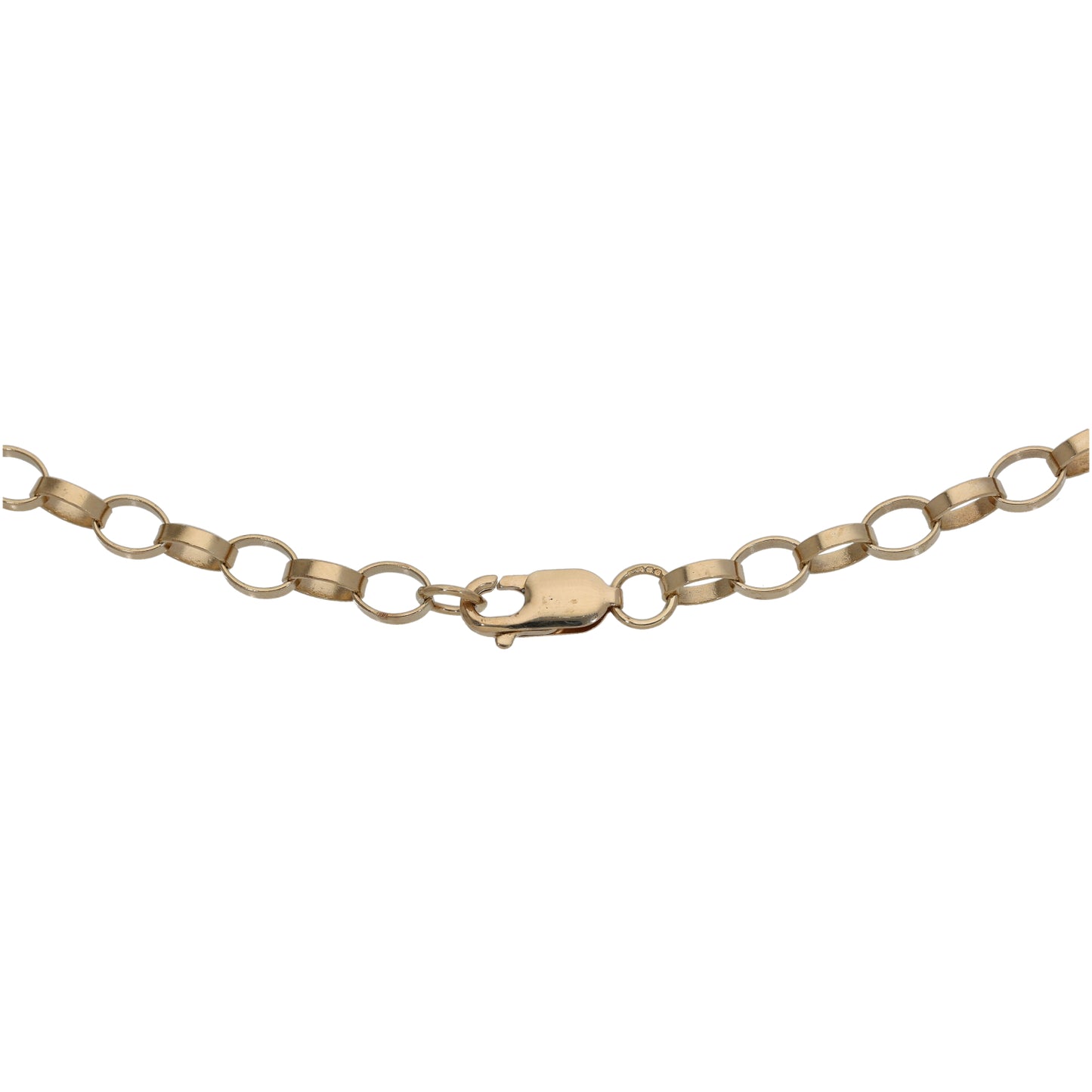 9ct Gold Belcher Chain 20"