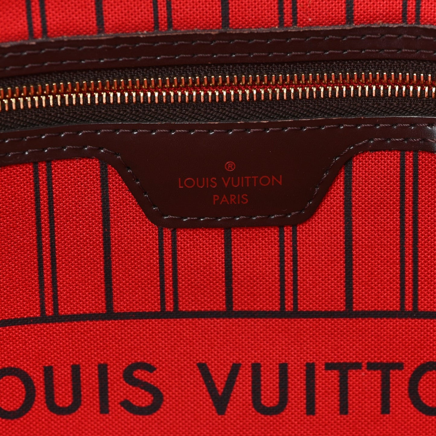 Louis Vuitton Neverfull GM Damier Ebene Coated Canvas Bag - Brown