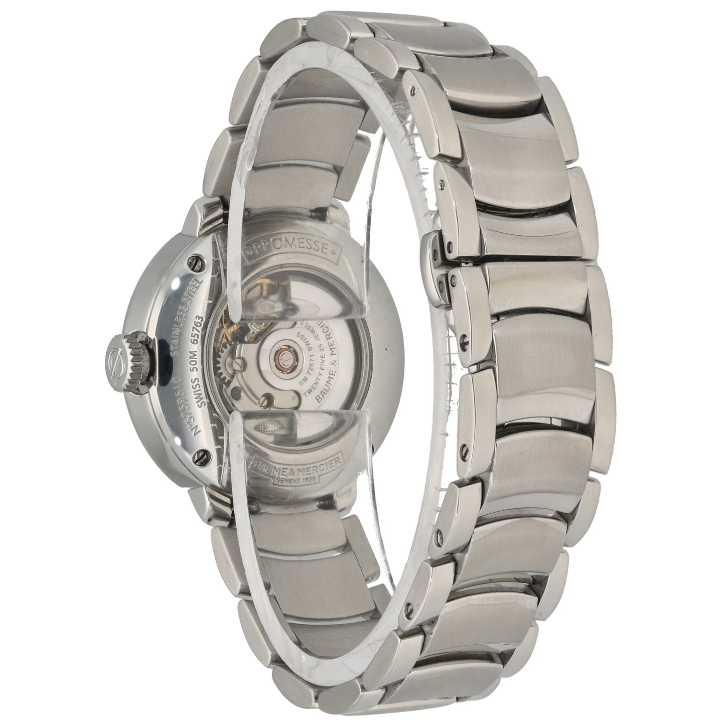 Baume Et Mercier Promesse M0A10182 30mm Stainless Steel Watch