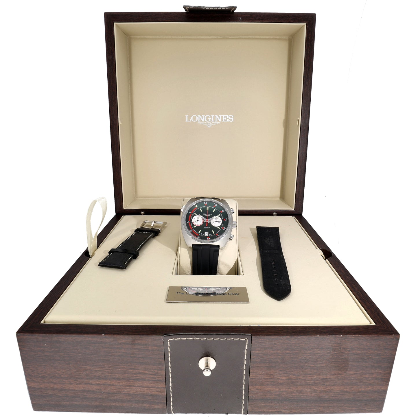 Longines Heritage Diver L2.796.4 44mm Stainless Steel Watch