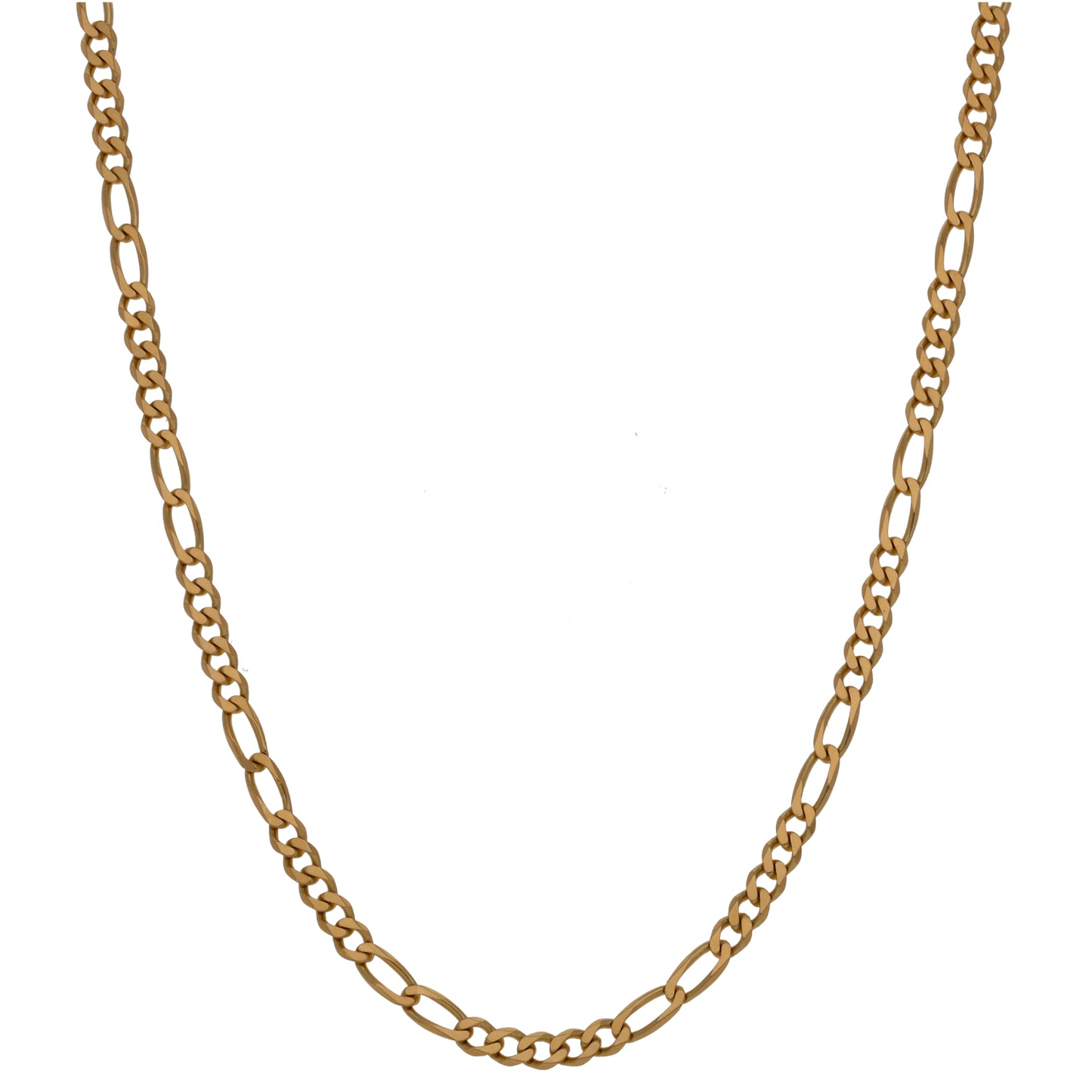 9ct Gold Figaro Chain 24"