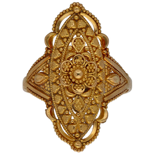 22ct Gold Alternative Ring Size O