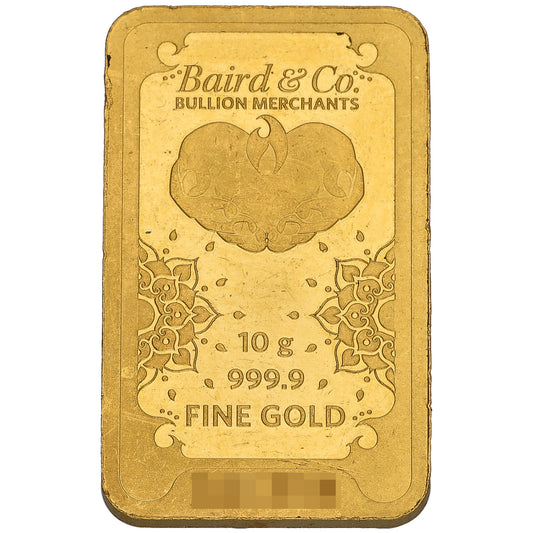 24ct 10g Gold Bar