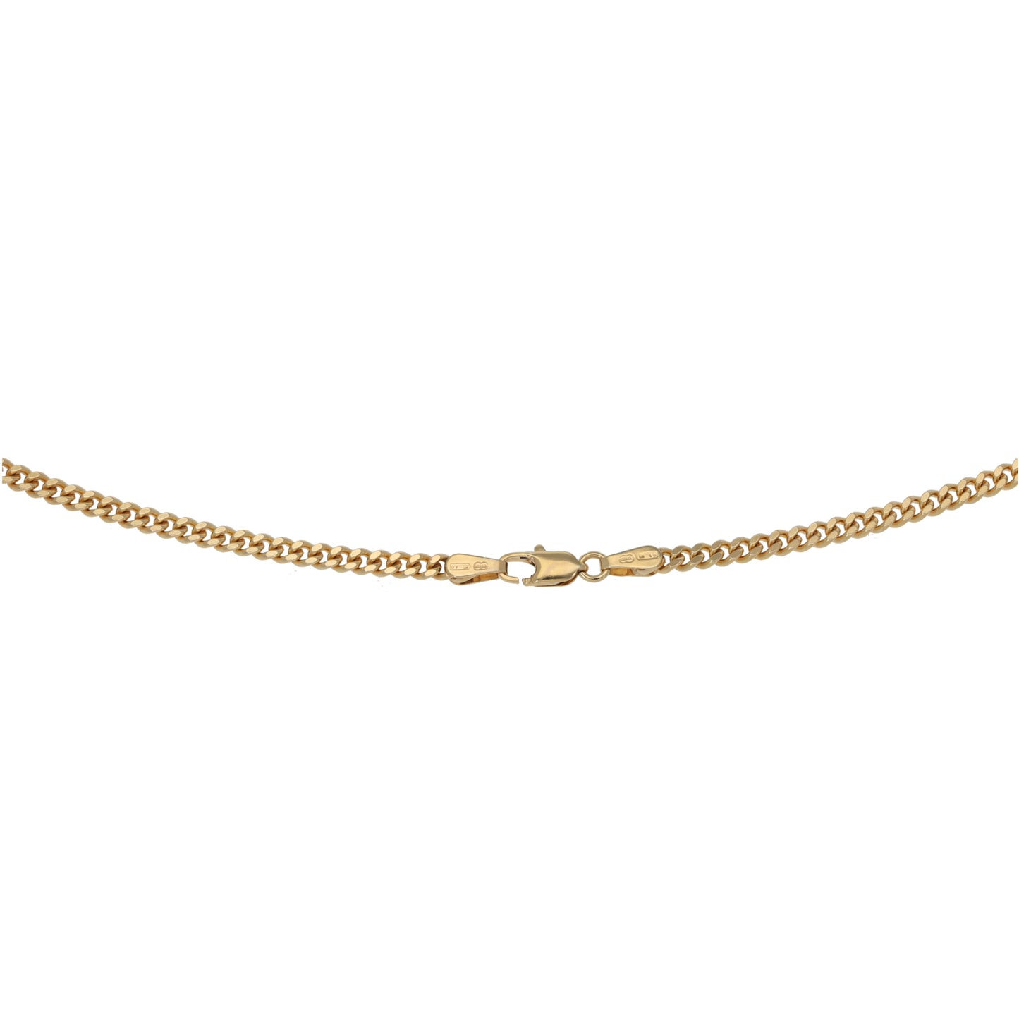9ct Gold Curb Chain 24"