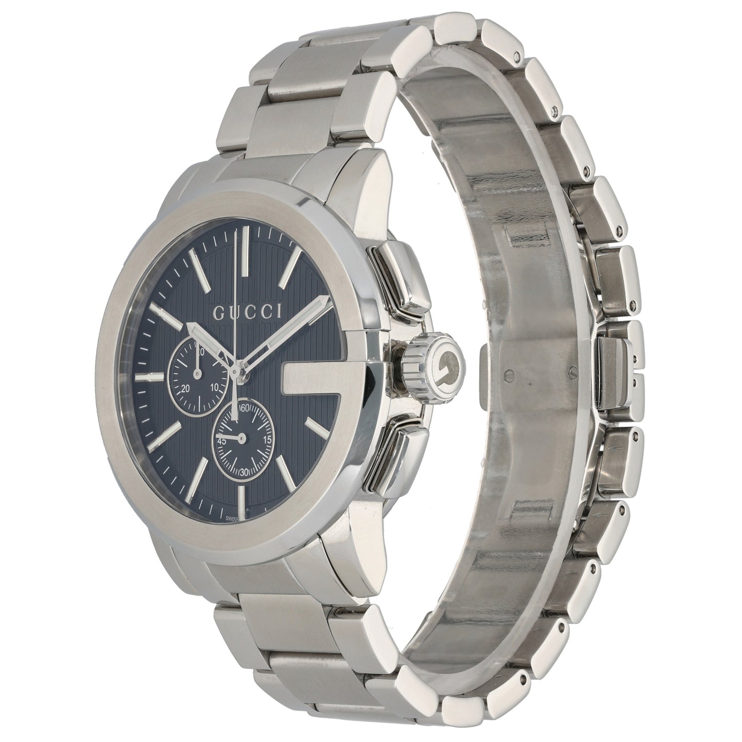 Gucci G-Chrono YA101204 44mm Stainless Steel Watch