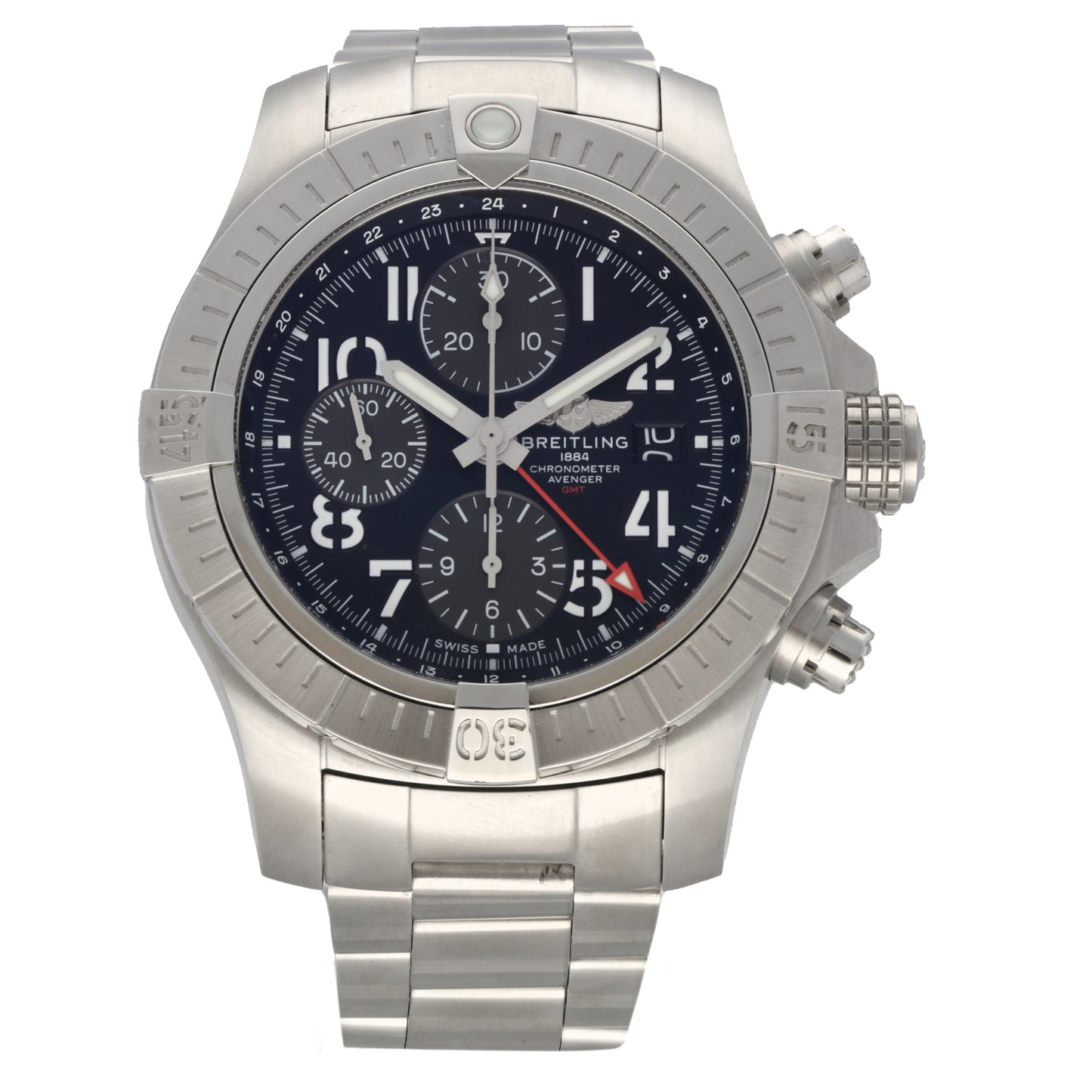 Breitling Avenger A24315 45mm Stainless Steel Watch