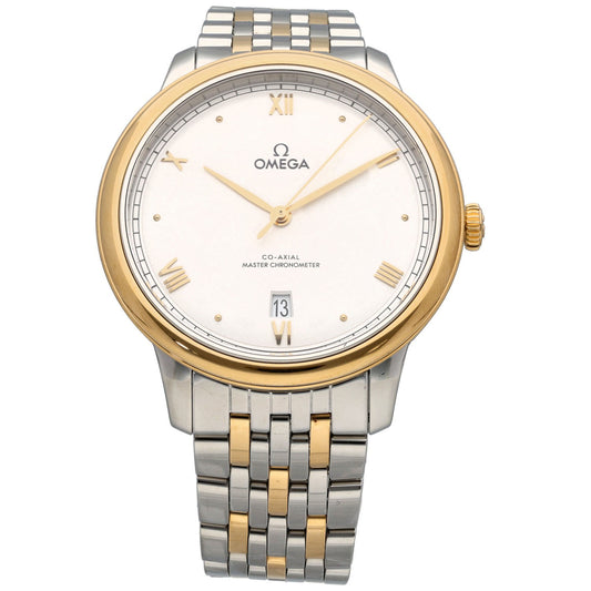 Omega De Ville Prestige 434.20.40.20.02.002 40mm Bi-Colour Watch (Ex-Display)