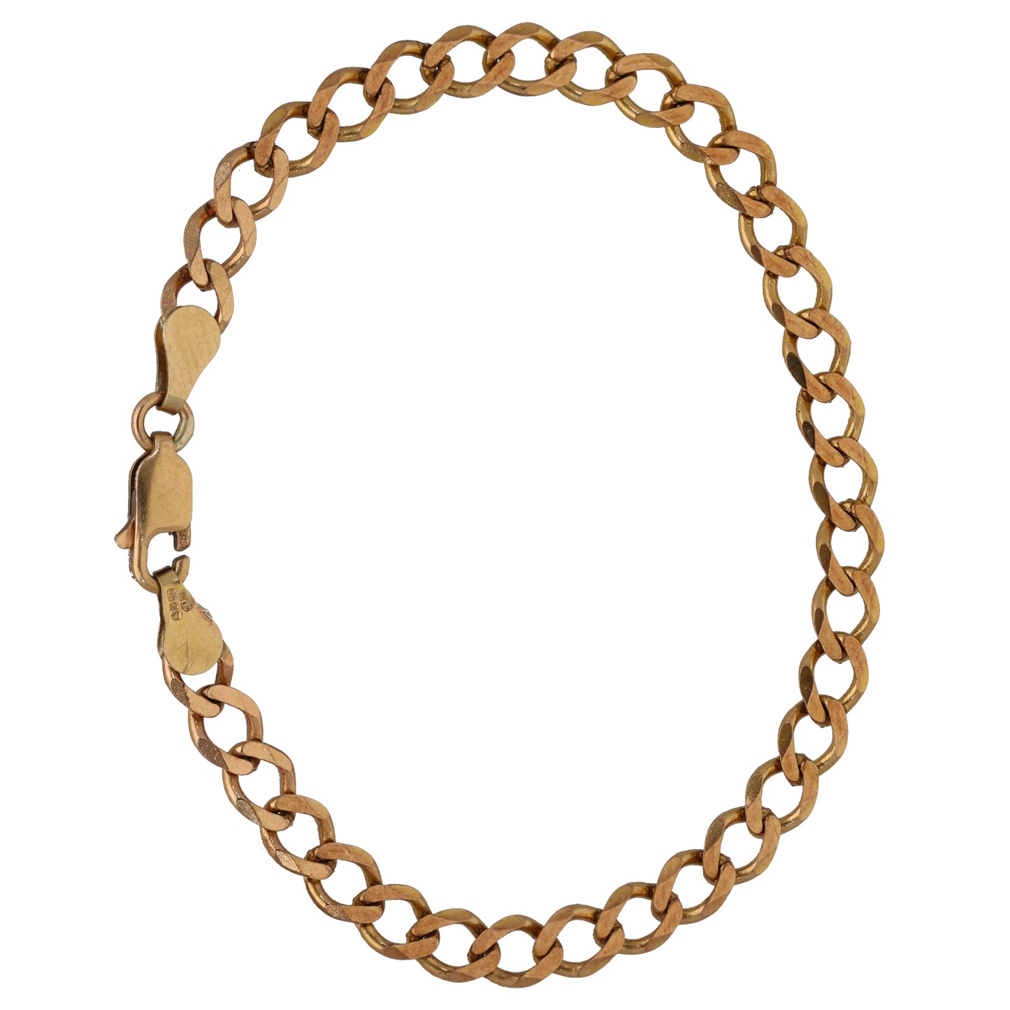 9ct Gold Curb Bracelet