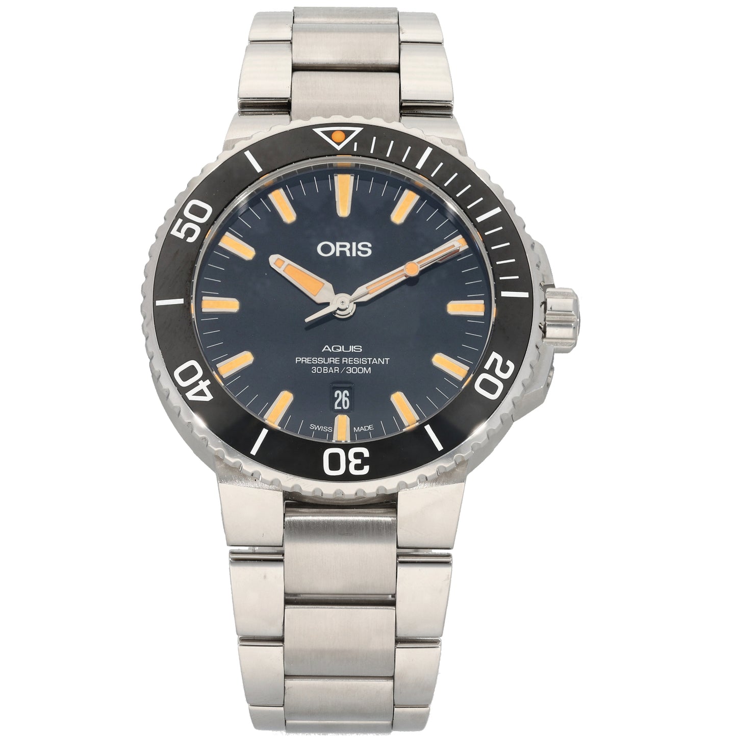 Oris Aquis 7730 43.5mm Stainless Steel Watch