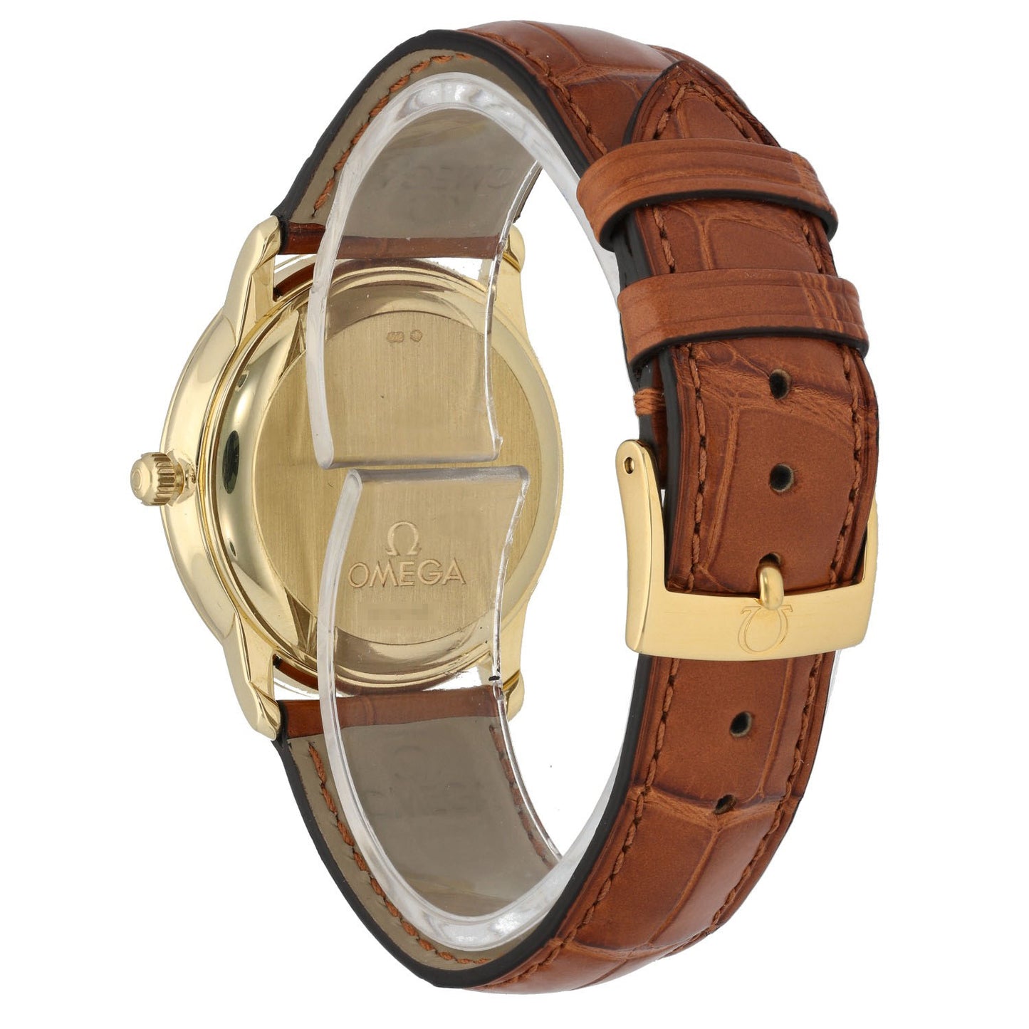 Omega De Ville 4600.31.01 34mm Gold Watch