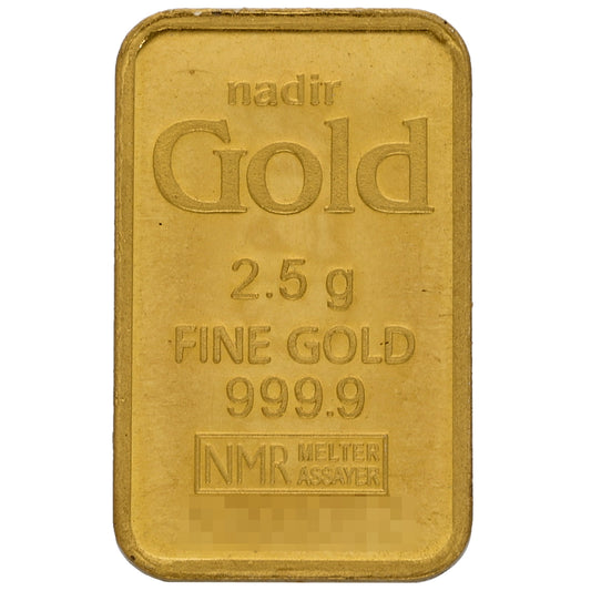 24ct 2.5g Gold Bar