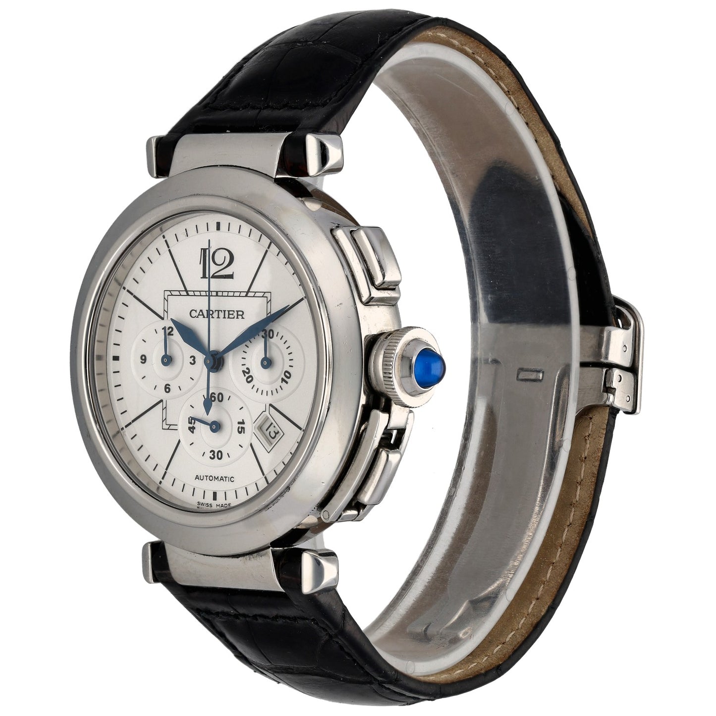 Cartier Pasha W3108555 42mm Stainless Steel Watch