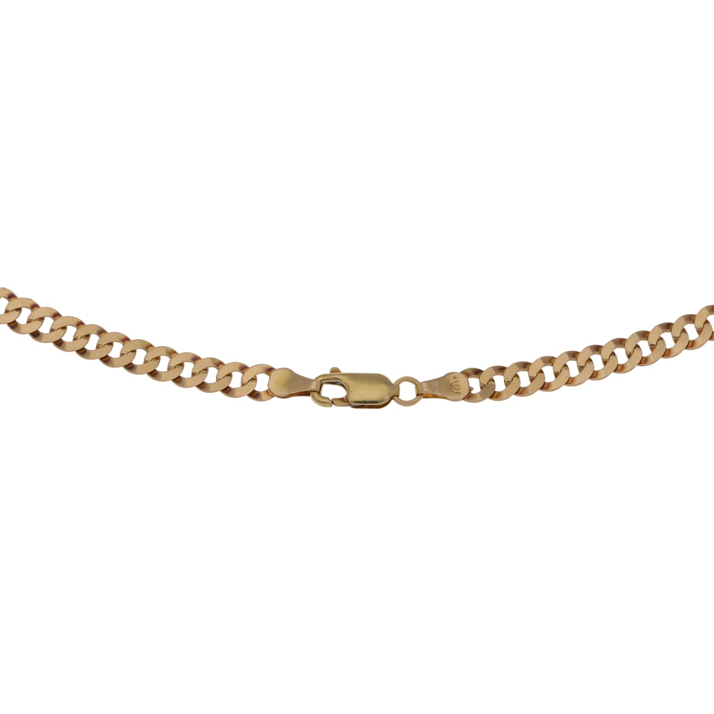 9ct Gold Curb Chain 20"