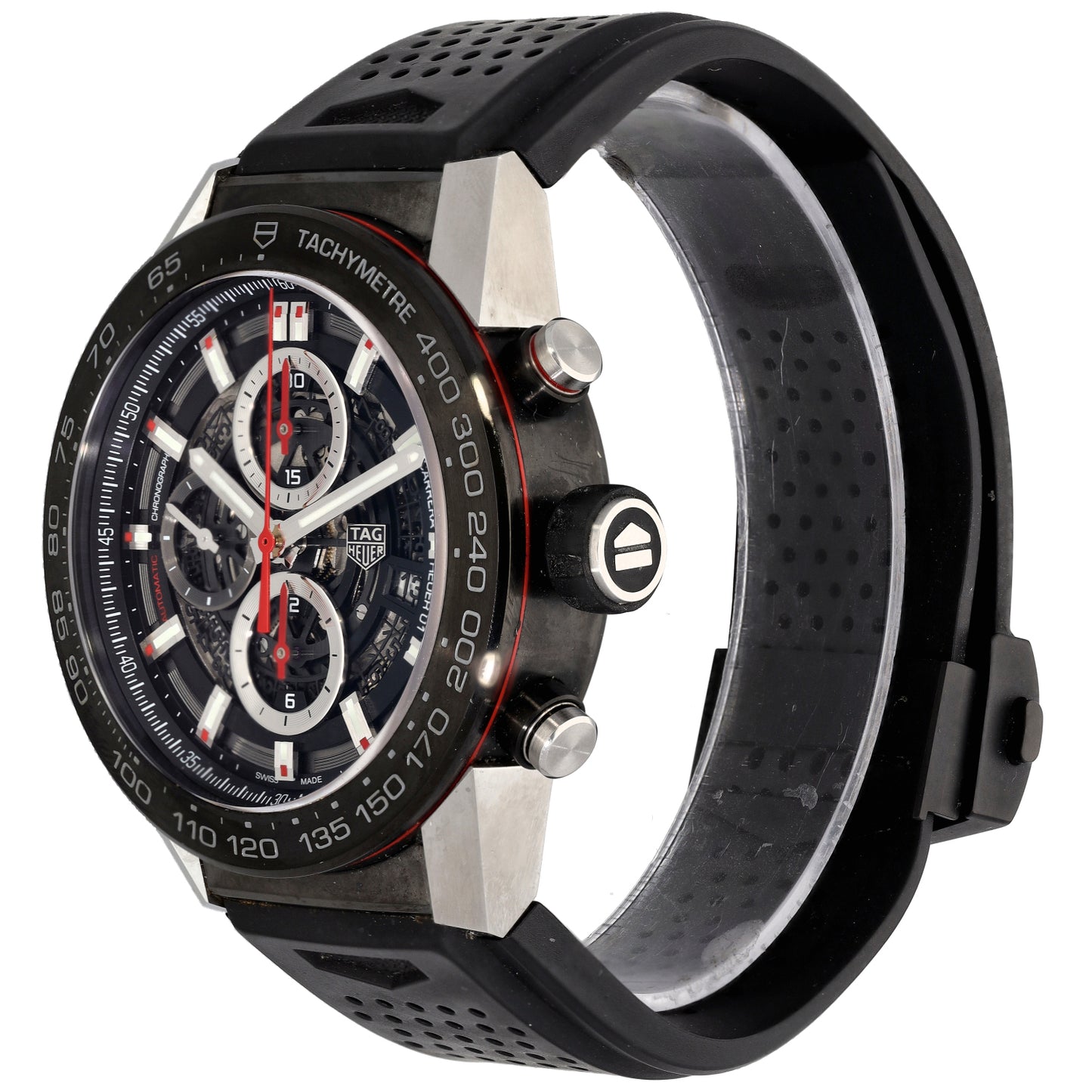 Tag Heuer Carrera CAR2A1Z 45mm PVD Stainless Steel Watch