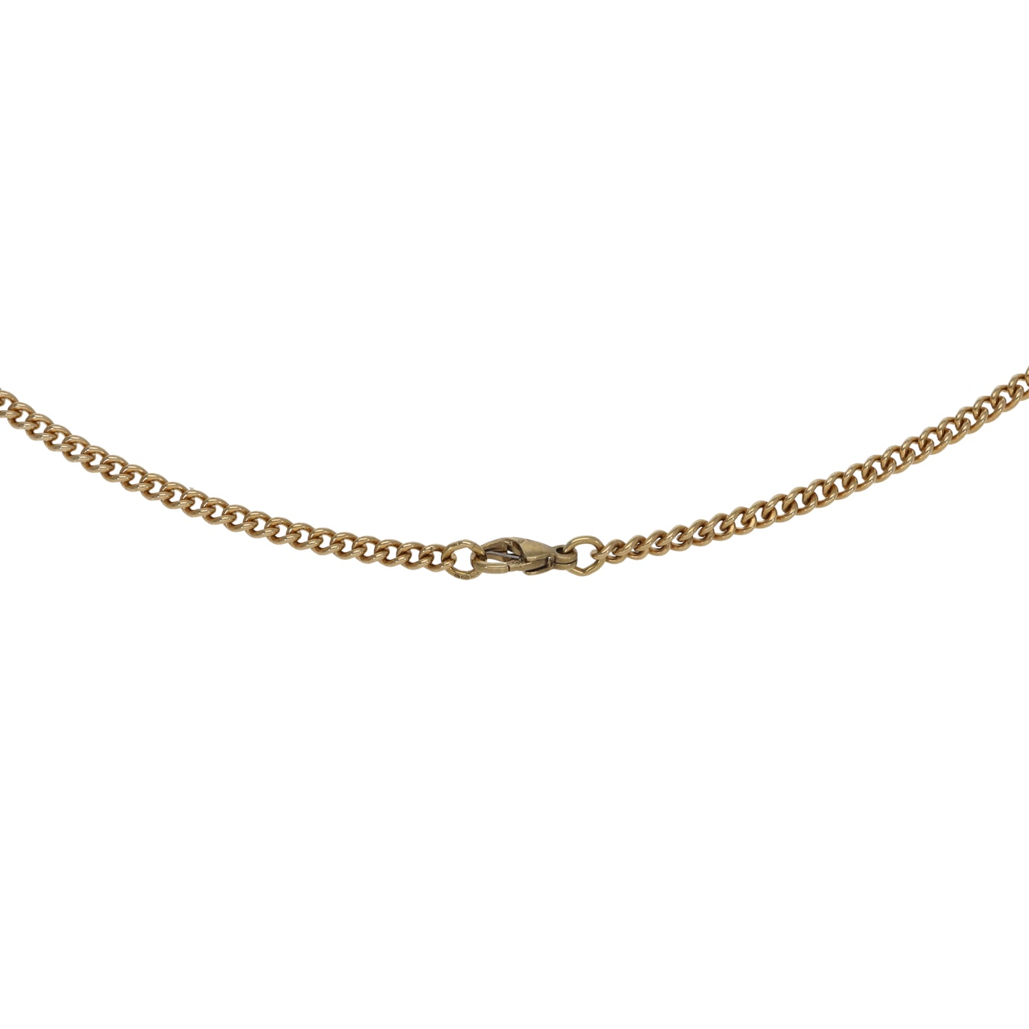 9ct Gold Curb Chain 26"