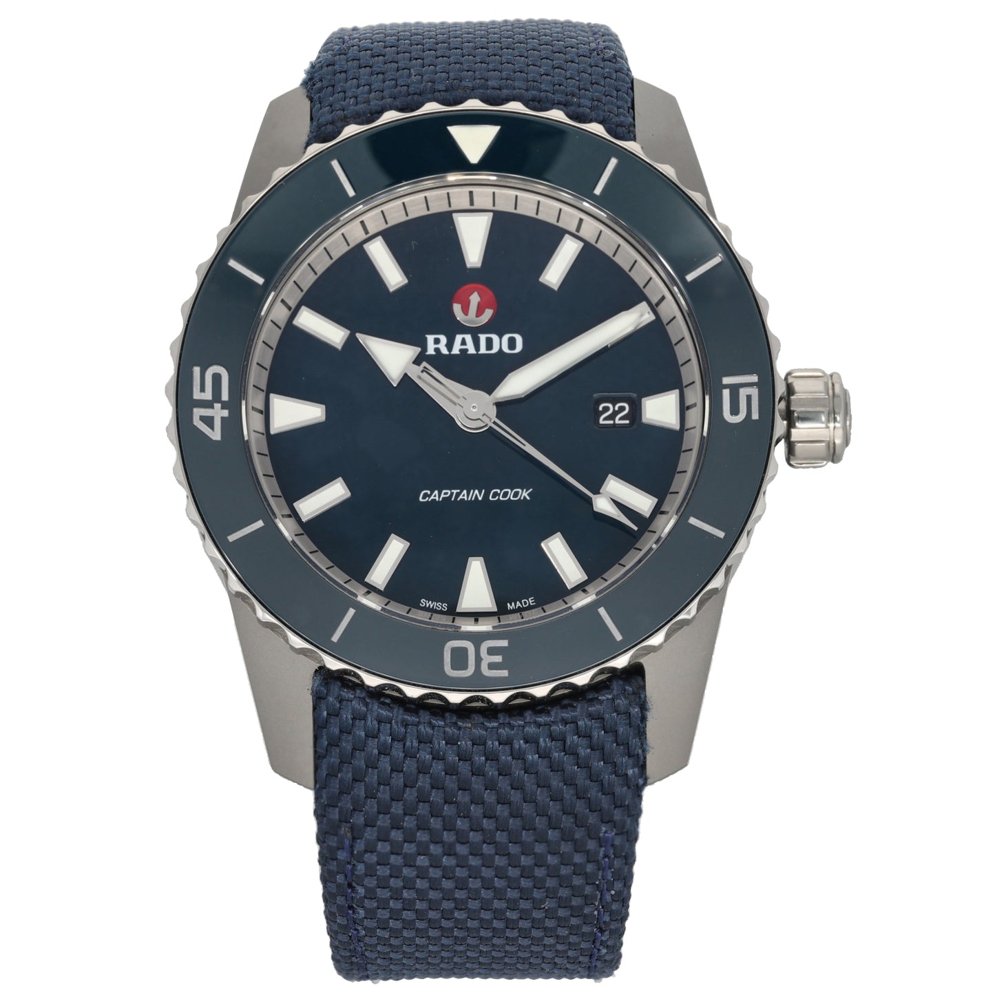 Rado Captain Cook 763.0501.3 45mm Titanium Watch