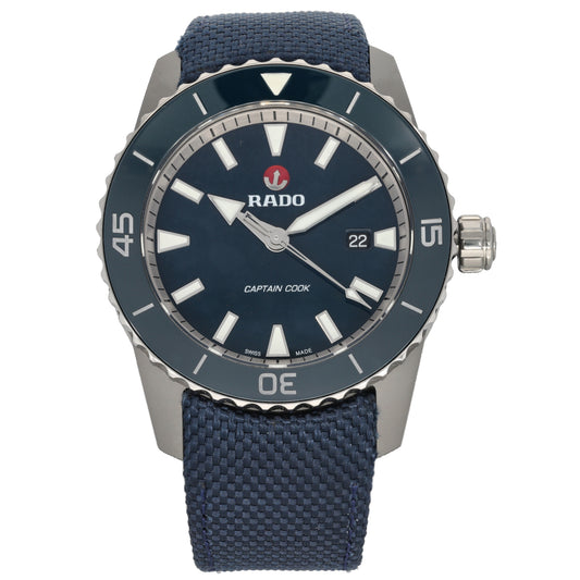 Rado Captain Cook 763.0501.3 45mm Titanium Watch