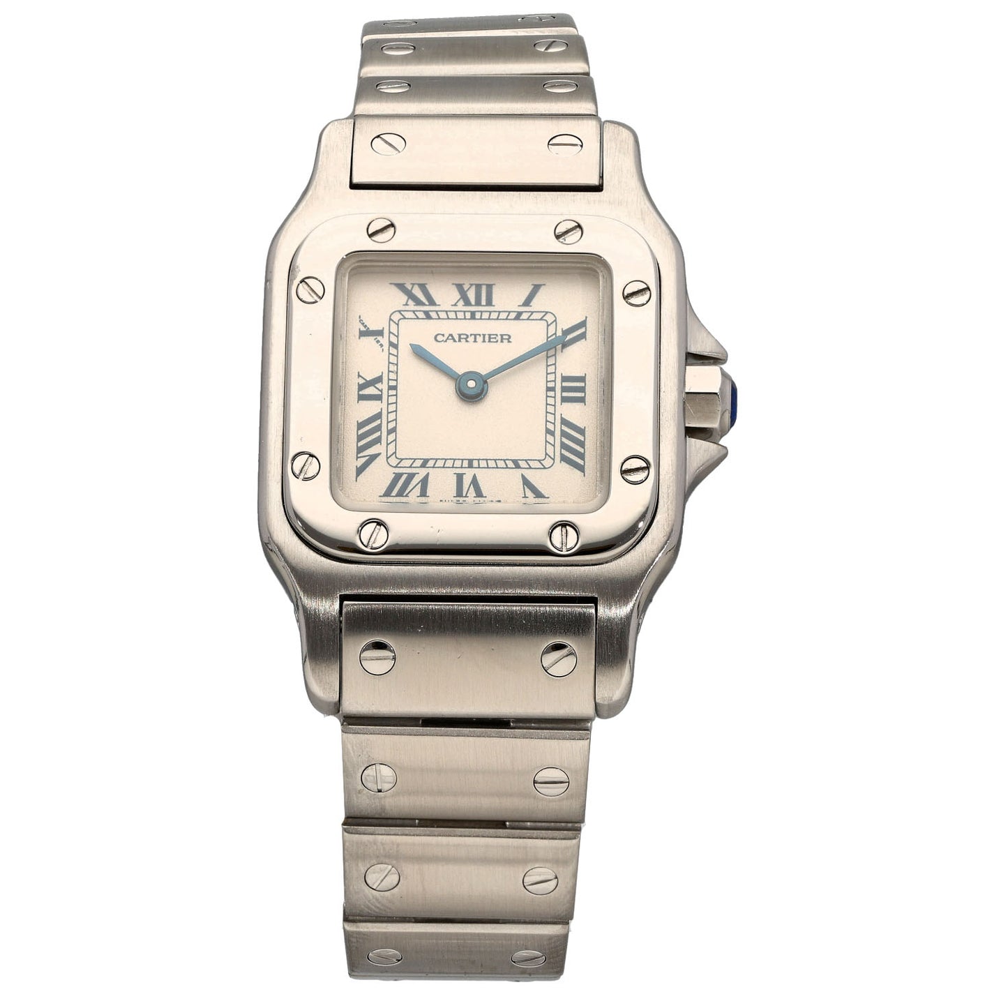 Cartier Santos Galbee 1565 24mm Stainless Steel Watch