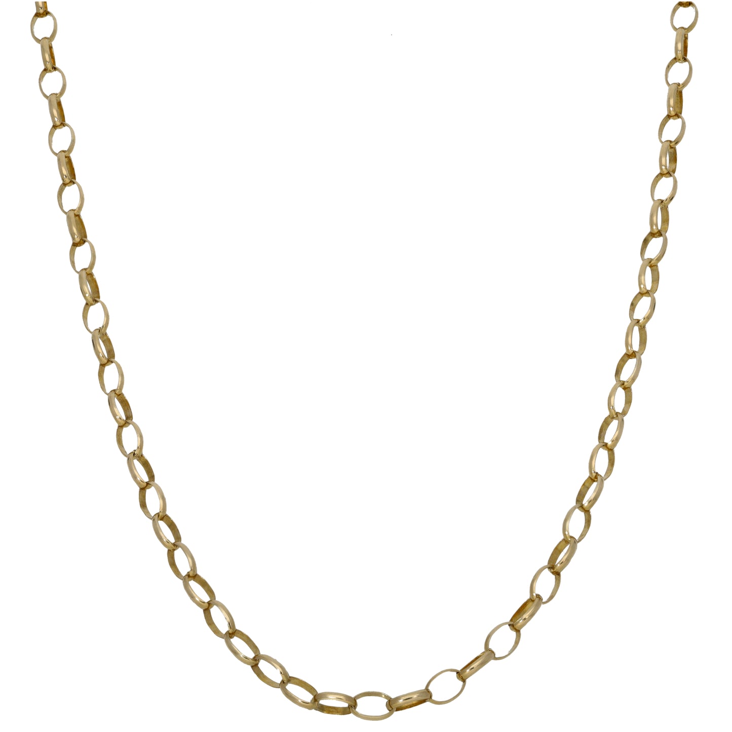 9ct Gold Belcher Chain 28"