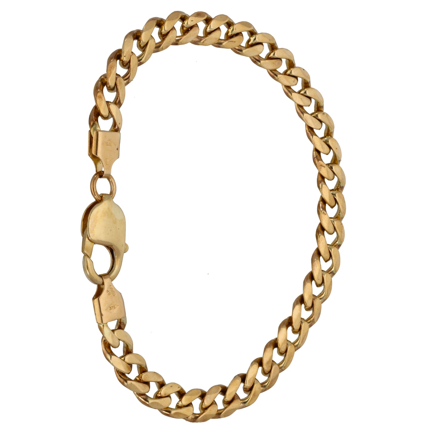 9ct Gold Curb Bracelet
