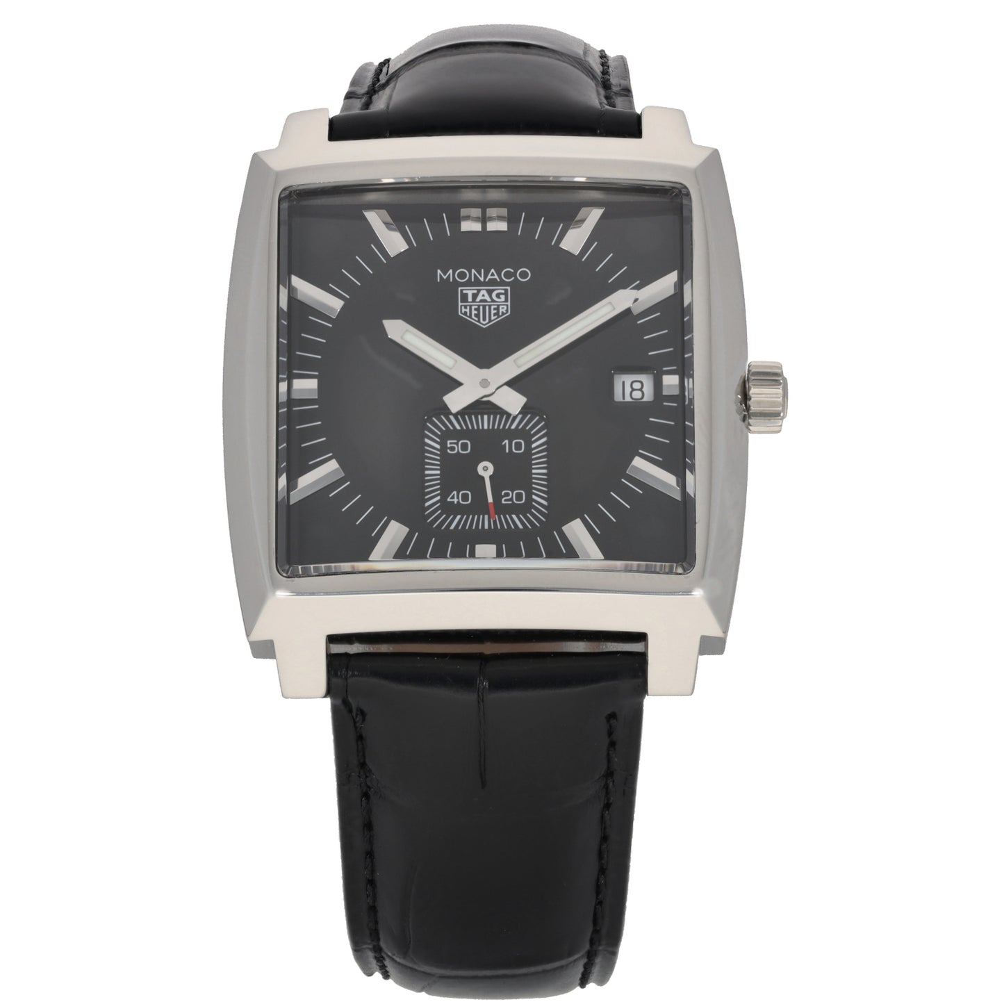 Tag Heuer Monaco WAW131A 37mm Stainless Steel Watch