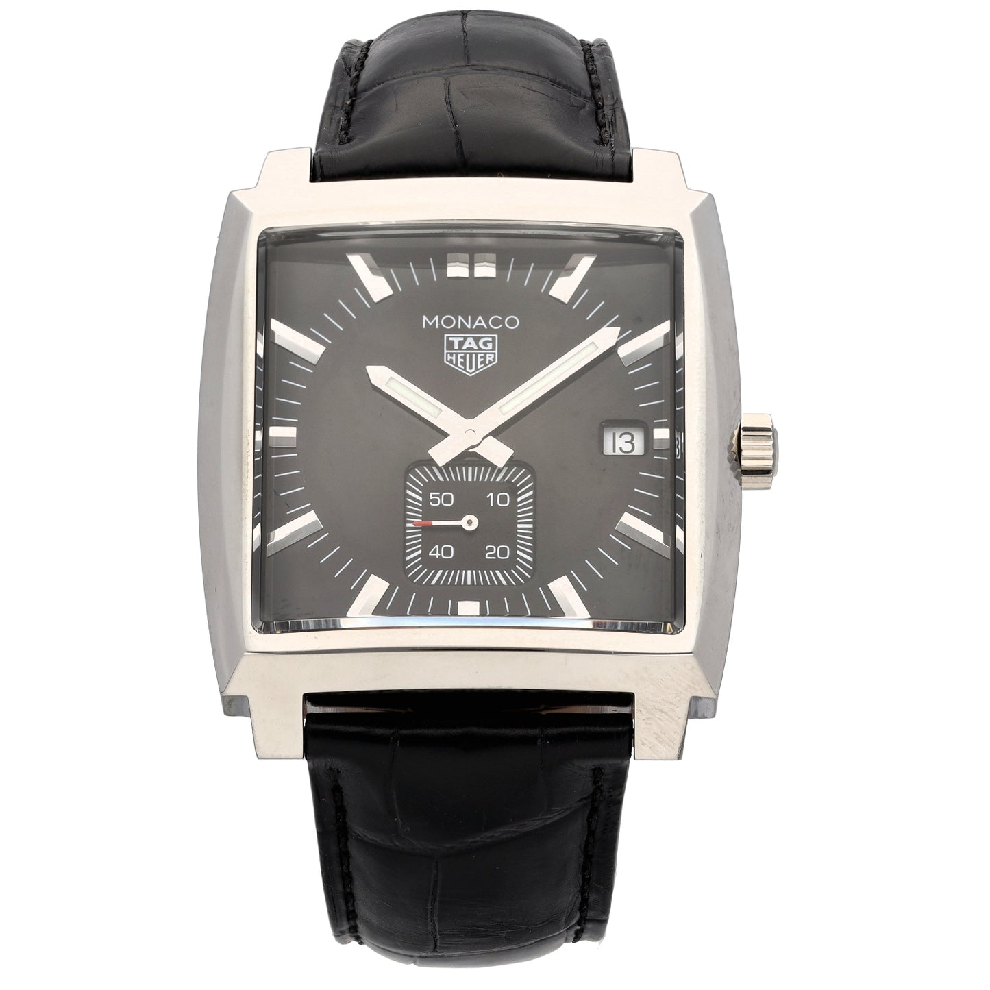 Tag Heuer Monaco WAW131A 37mm Stainless Steel Watch