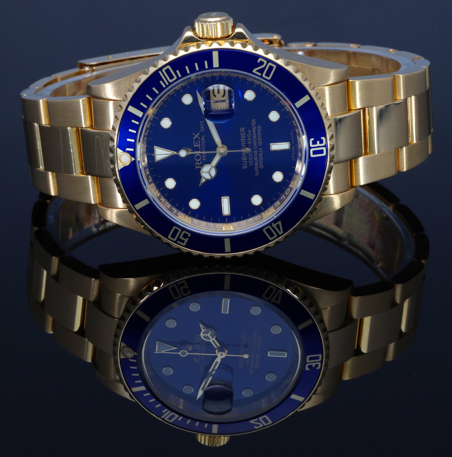 Rolex Submariner 116618 LB 40mm Gold Watch