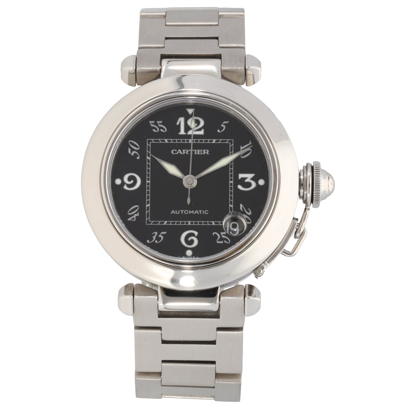 Cartier Pasha 2324 36mm Stainless Steel Watch