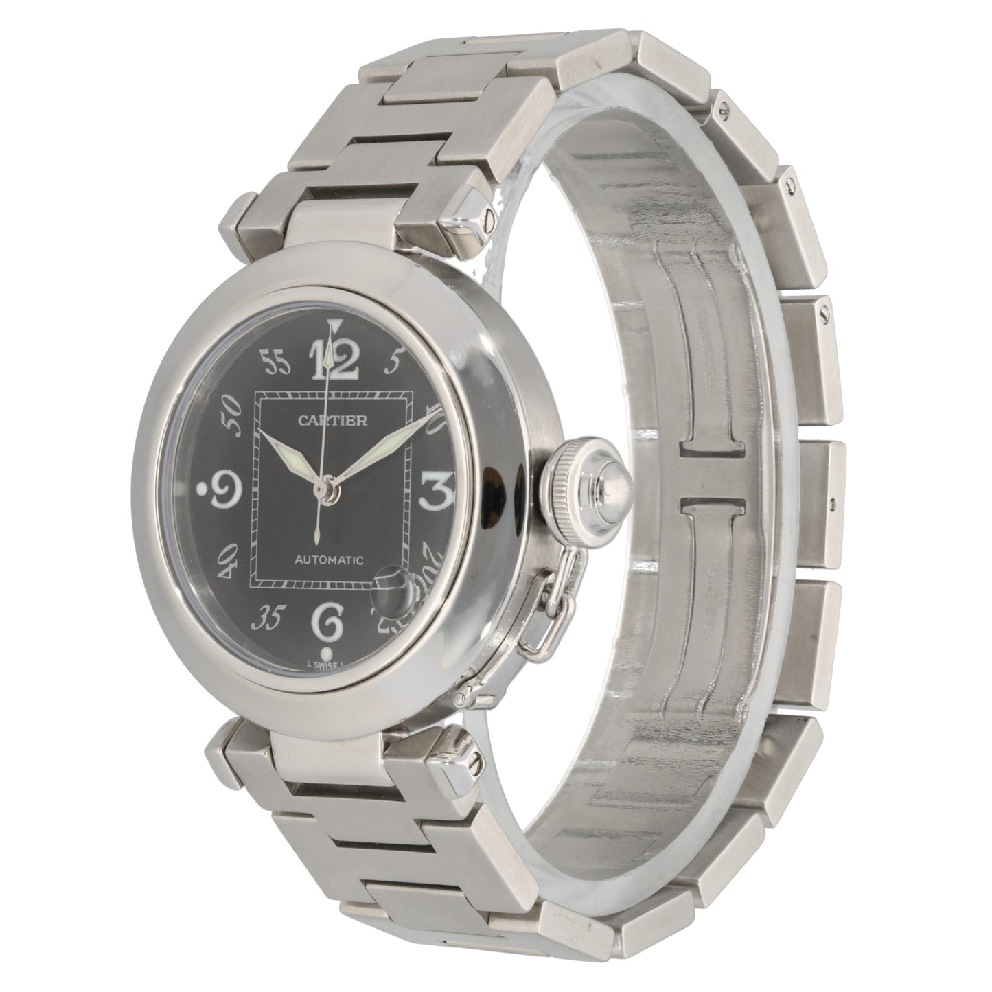 Cartier Pasha 2324 36mm Stainless Steel Watch