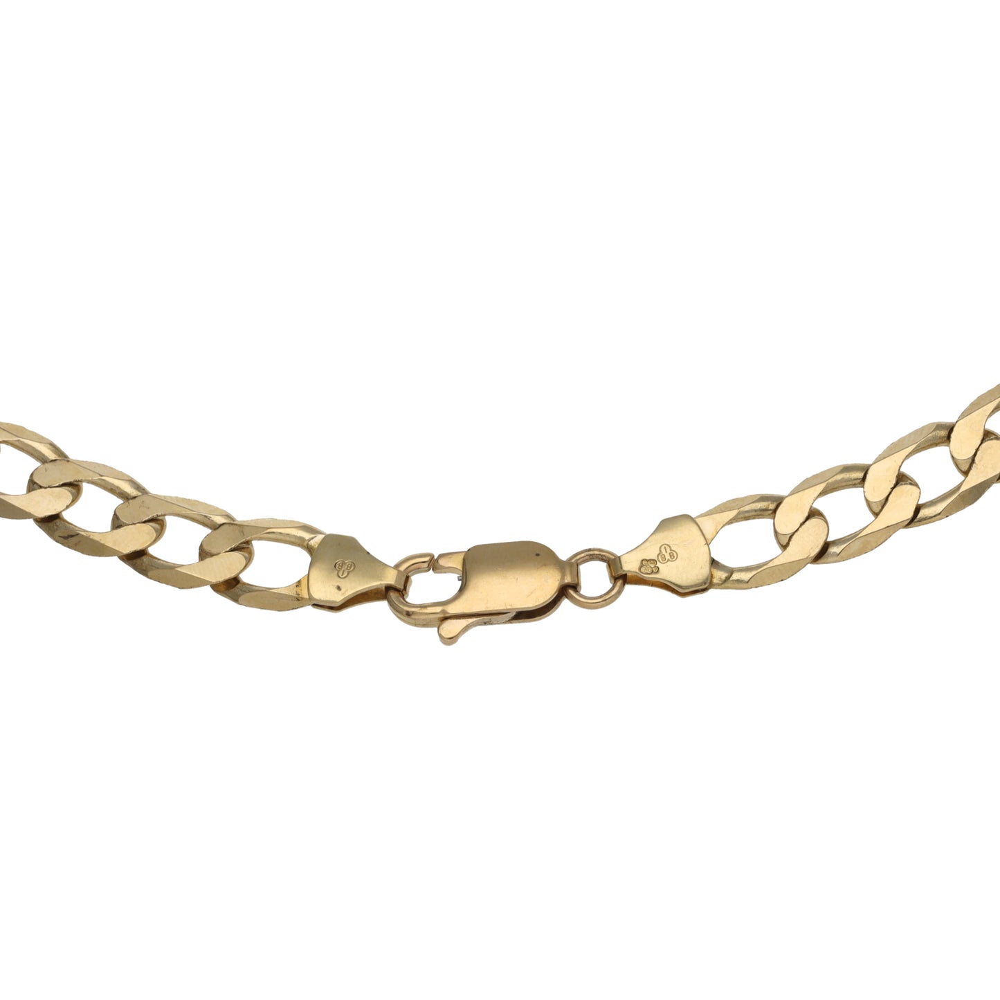 9ct Gold Curb Chain 20"