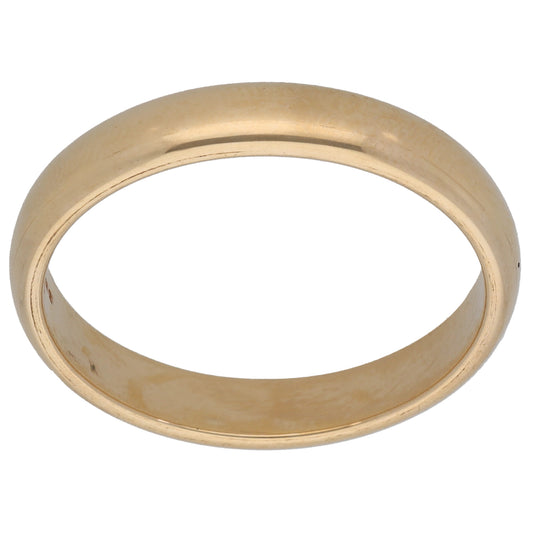 9ct Gold Plain Wedding Ring Size Z
