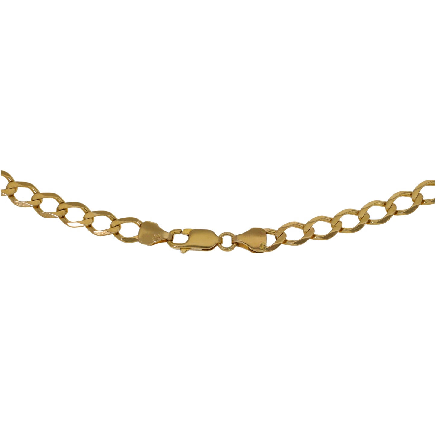 9ct Gold Curb Chain 20"