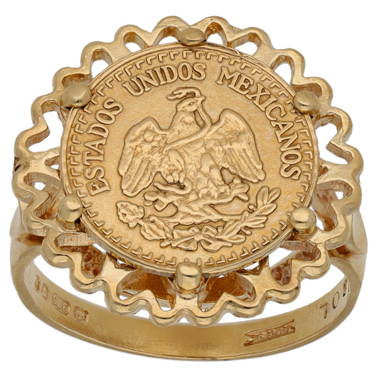 9ct Gold Alternative Ring Size M