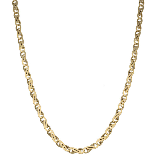 9ct Gold Fancy Necklace 18"