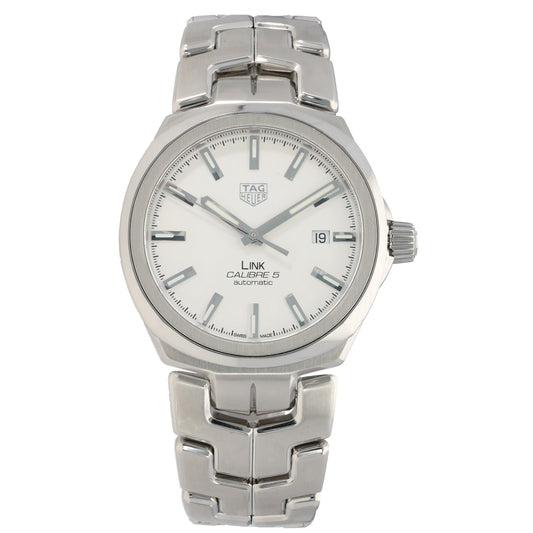 Tag Heuer Link WBC2111 41mm Stainless Steel Watch
